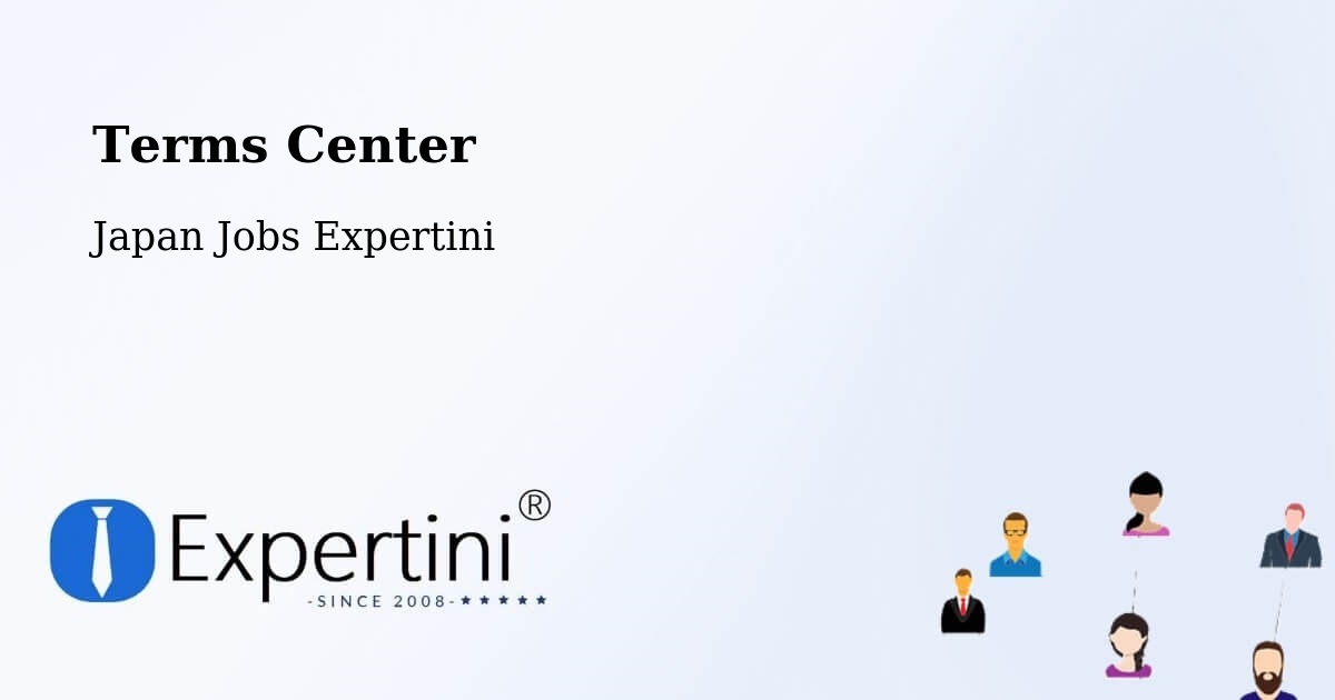 Terms of Service – Kamisu Shi - Japan Jobs Expertini